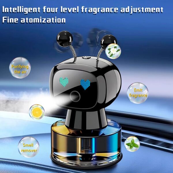 Ambientador de coche lindo robot inteligente